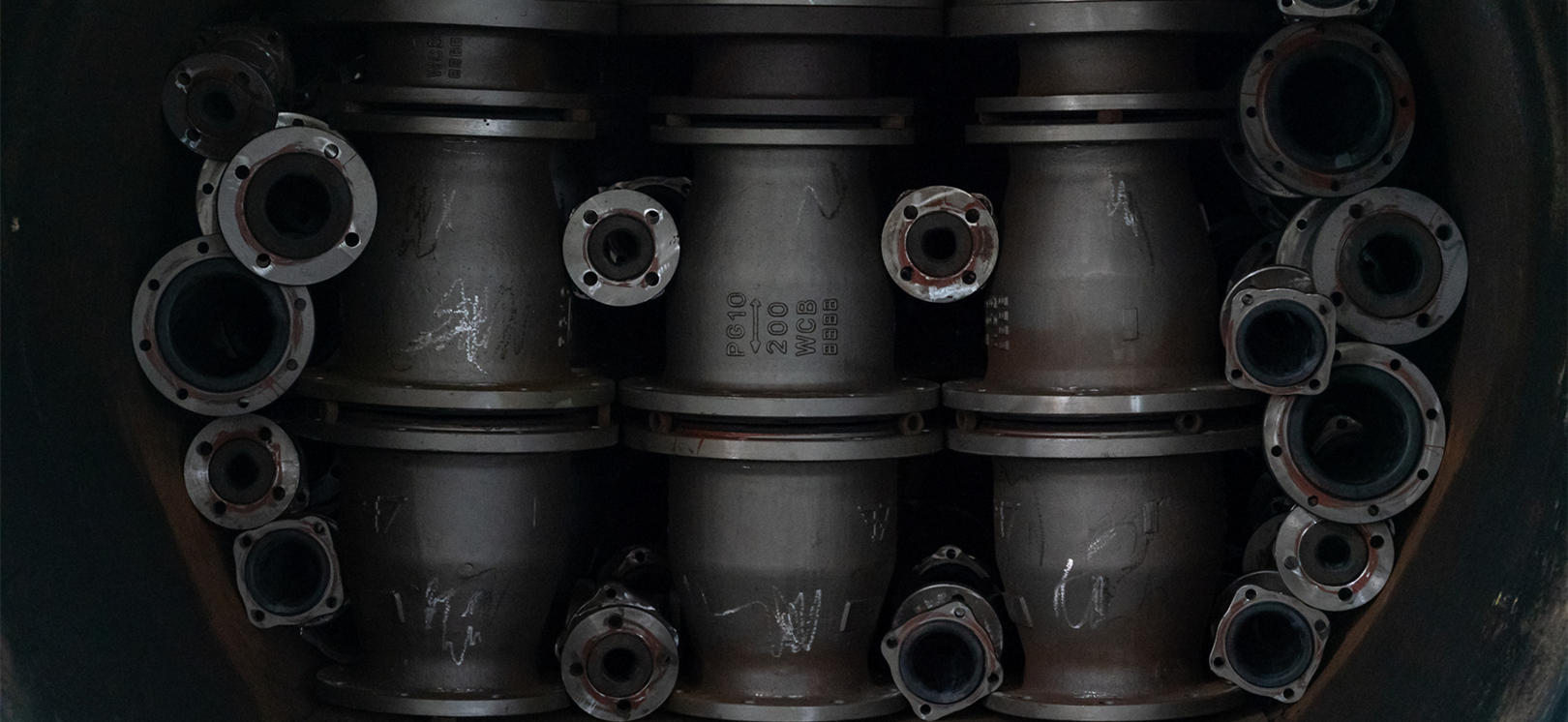 Anti-Corrosive Rubber lined valves production