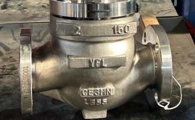 Duplex stainless steel A890 5A CE3MN Globe control valve exported to Chile