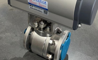 Pneumatic  Actuated Metal Seated Ball Valves exported to Japan