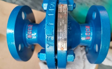 PFA lined ball type check valves ready for shipment to Indonesia 