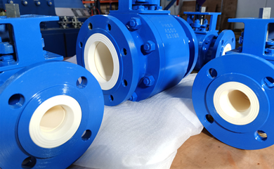 Abrasion and corrosion resistant ceramic V-notch ball valves delivered to Glencore
