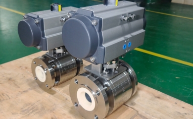 YFL Abrasion resistant Si3N4 Ceramic ball valves exported to Malaysia  
