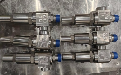 YFL Duplex stainless steel safety valves exported to Chile