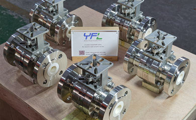 Anti-Abrasive & Anti-Corrosive Ceramic V-port Ball Valves for Nickel Hydrometallurgical Process