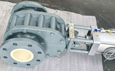 YFL Abrasion resistant ceramic double disc gate valves exported to Pakistan 
