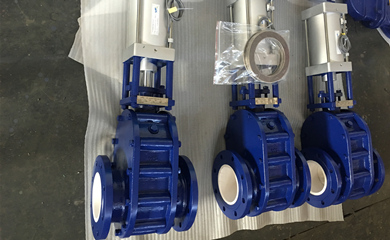 Repeated orders of Ceramic Double Disc Gate Valves  for limestone in coal fired power plants