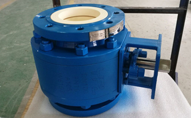 PN16 DN100 Ceramic V-Port Ball Valves to Glencore for Nickel slurry in electrowinining process