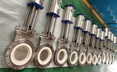 Repeat order of ceramic knife gate valves for fly ash